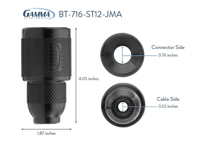 Gamma 4.3-10 RF Weatherproof Boot - Gamma Electronics