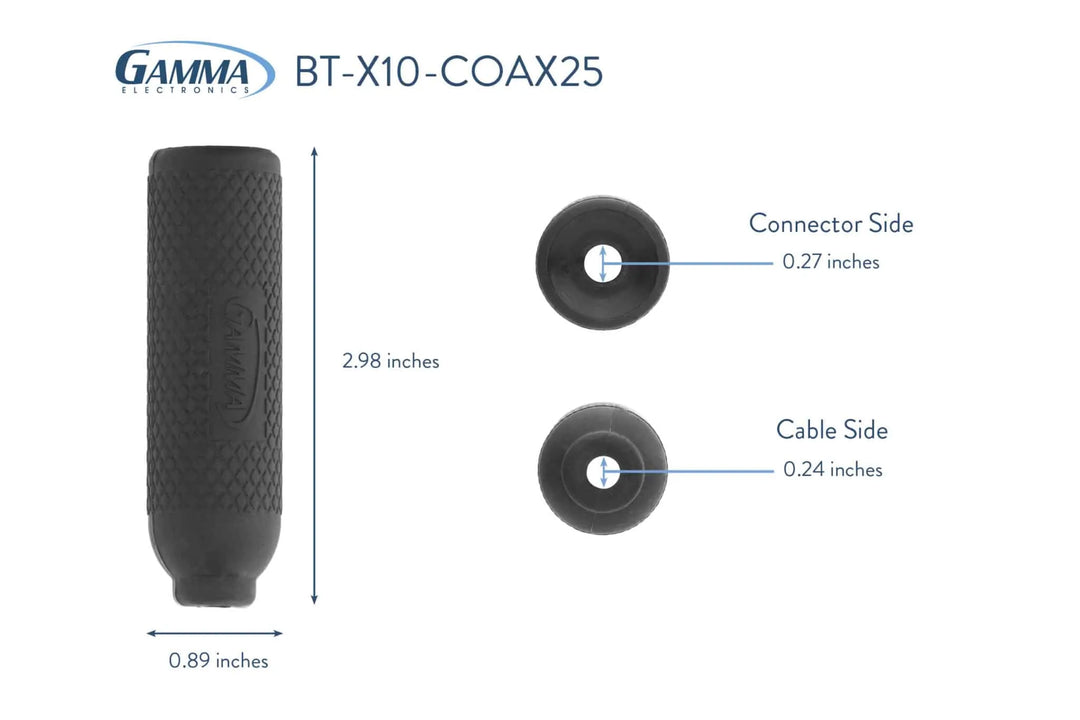 NEX10® & F Connector RF Weatherproof Boot - Gamma Electronics