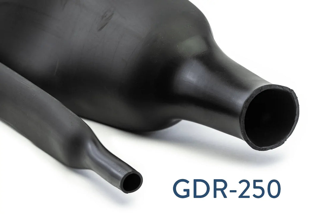 GDR-250: 2 to 1 Heat Shrink Tubing that is Highly resistant to Fuels, Fluids & Oils - Gamma Electronics