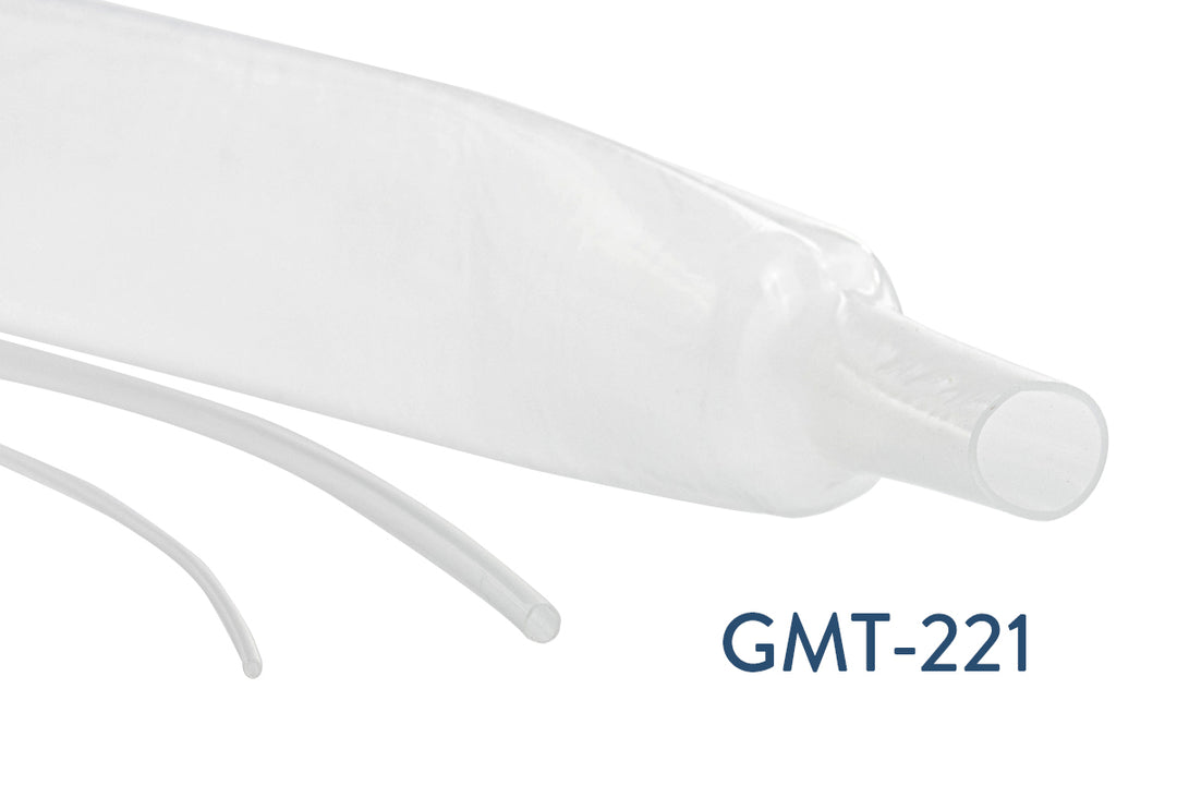 GMT-221: 2 to 1 Clear, Medical Grade Heat Shrink Tubing - Gamma Electronics