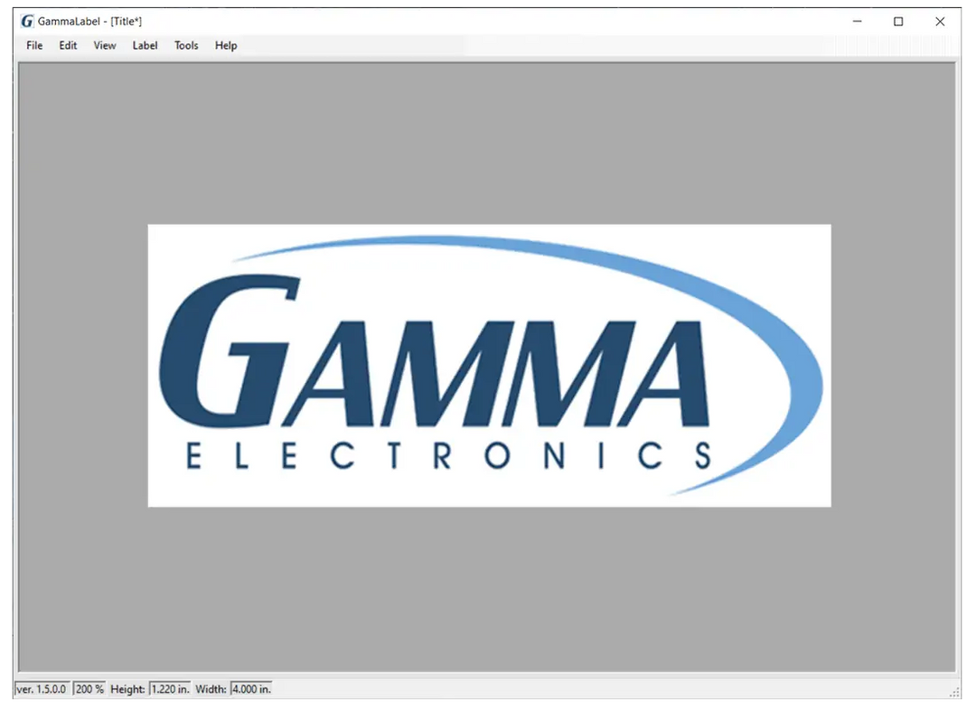 Gamma Label License - Gamma Electronics
