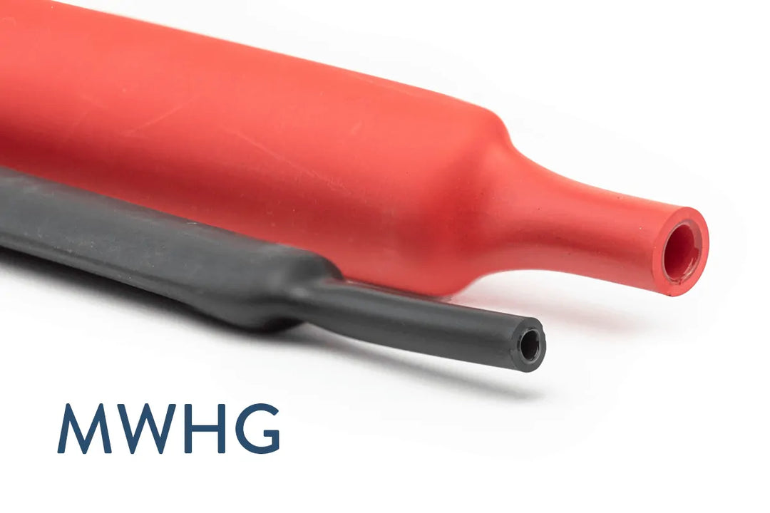 MWHG: 3 to 1 Medium Wall, Heavy Glue Heat Shrink Tubing - Gamma Electronics