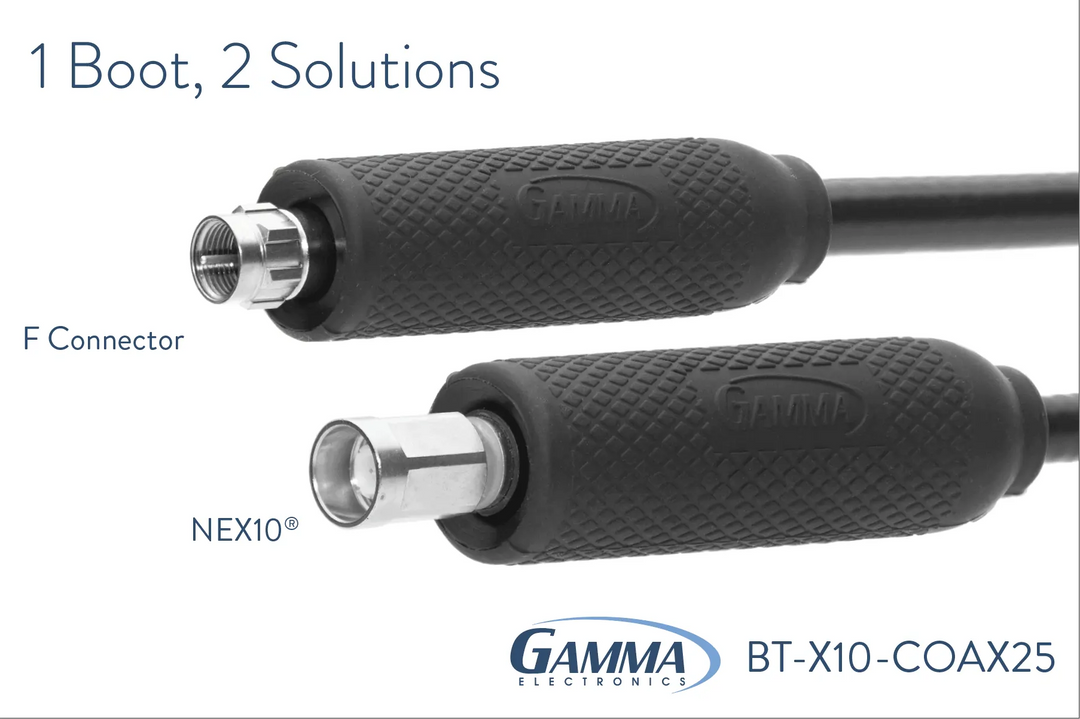 NEX10® & F Connector RF Weatherproof Boot - Gamma Electronics