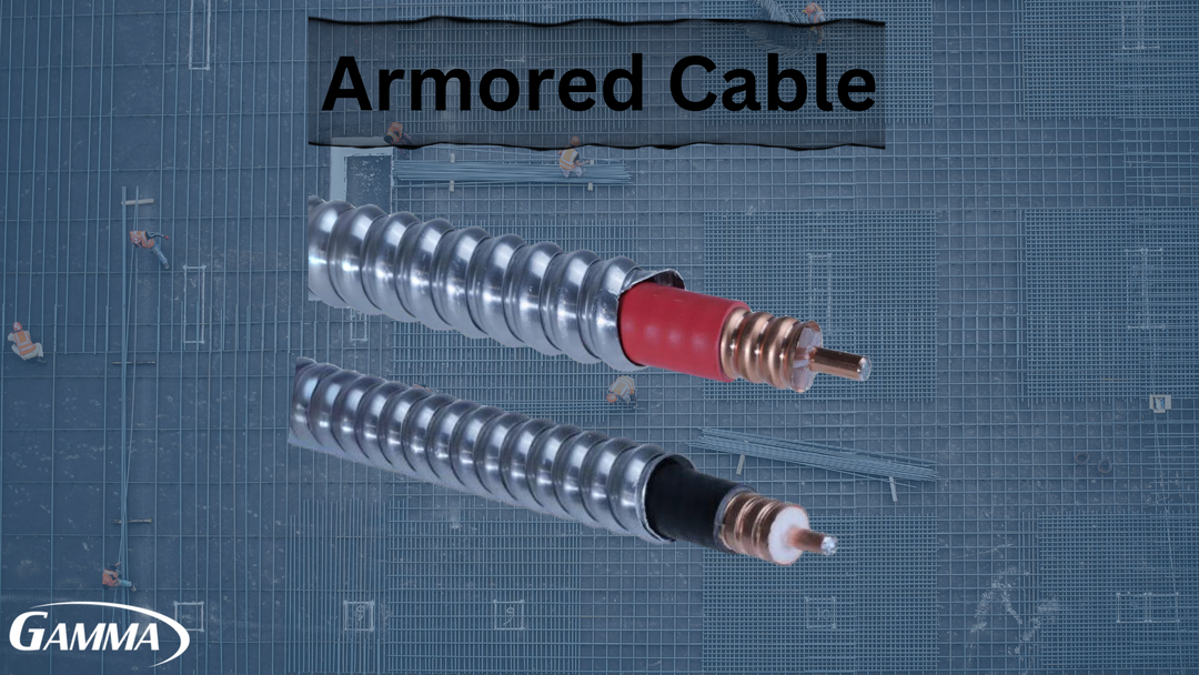 Discover the Ultimate in Signal Protection with Gamma's Armored Cable!