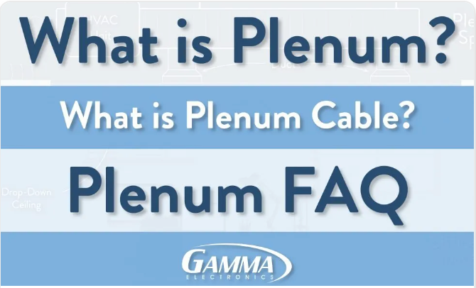 What is Plenum? What is Plenum Cable?