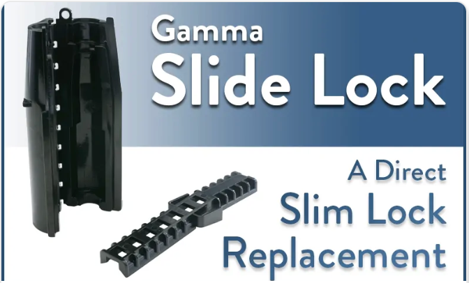 Gamma Slide Locks: A Direct Replacement to the Discontinued 3M Slim Locks