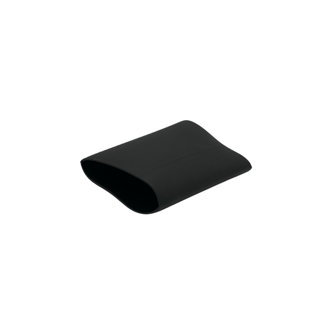 GMT-321AL - 3:1 Dual Wall Adhesive Lined 1in ID Cut to 2in Lengths Red and Black Heat Shrink Bulk Qt