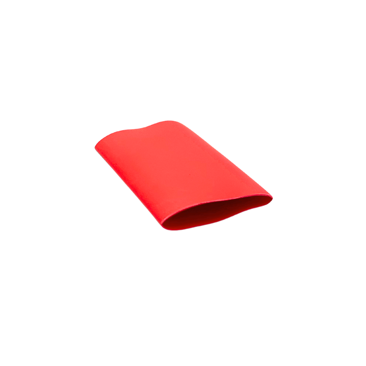 GMT-321AL - 3:1 Dual Wall Adhesive Lined 1in ID Cut to 2in Lengths Red and Black Heat Shrink Bulk Qt