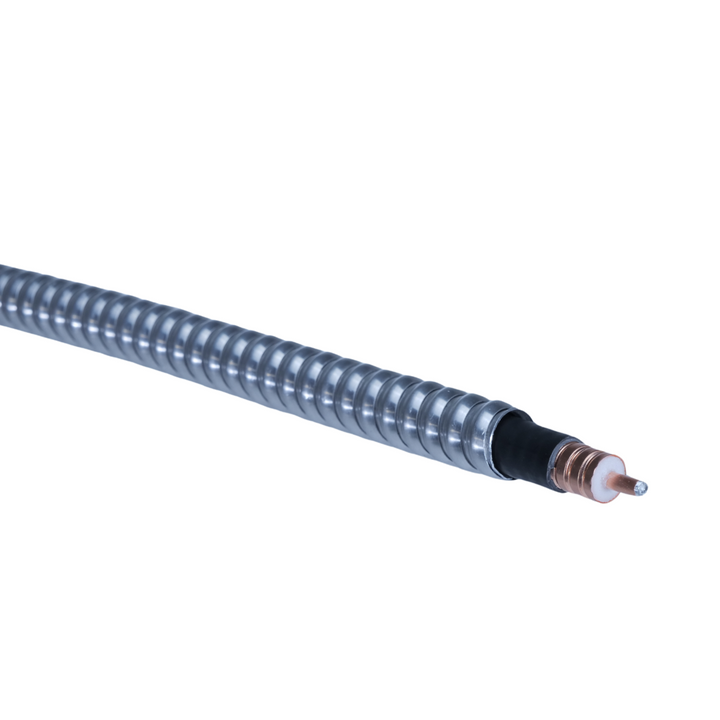 Armor-Clad, Copper-Shielded Coaxial Air-Core Black Cable - Gamma Electronics