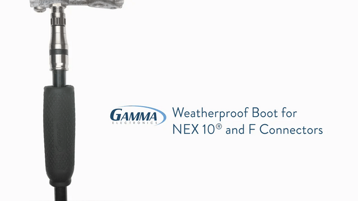 NEX10® & F Connector RF Weatherproof Boot - Gamma Electronics